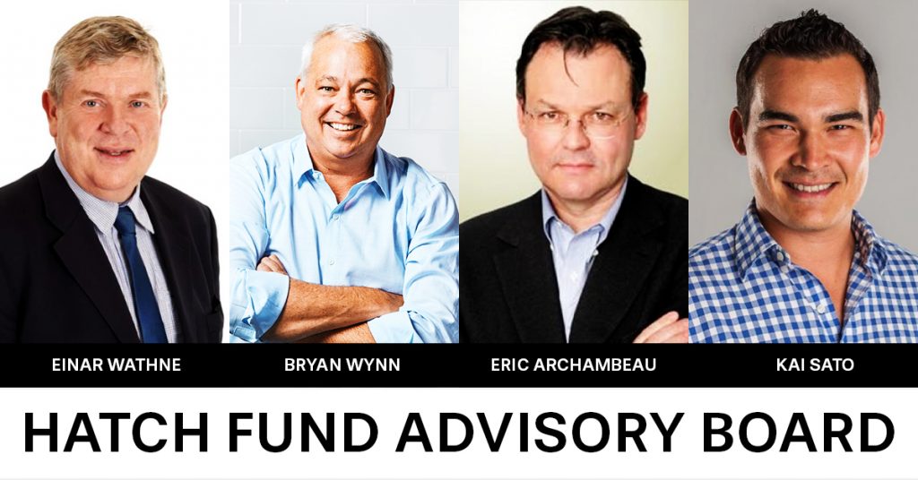 New members of the HATCH fund advisory board. (Credit: HATCH)